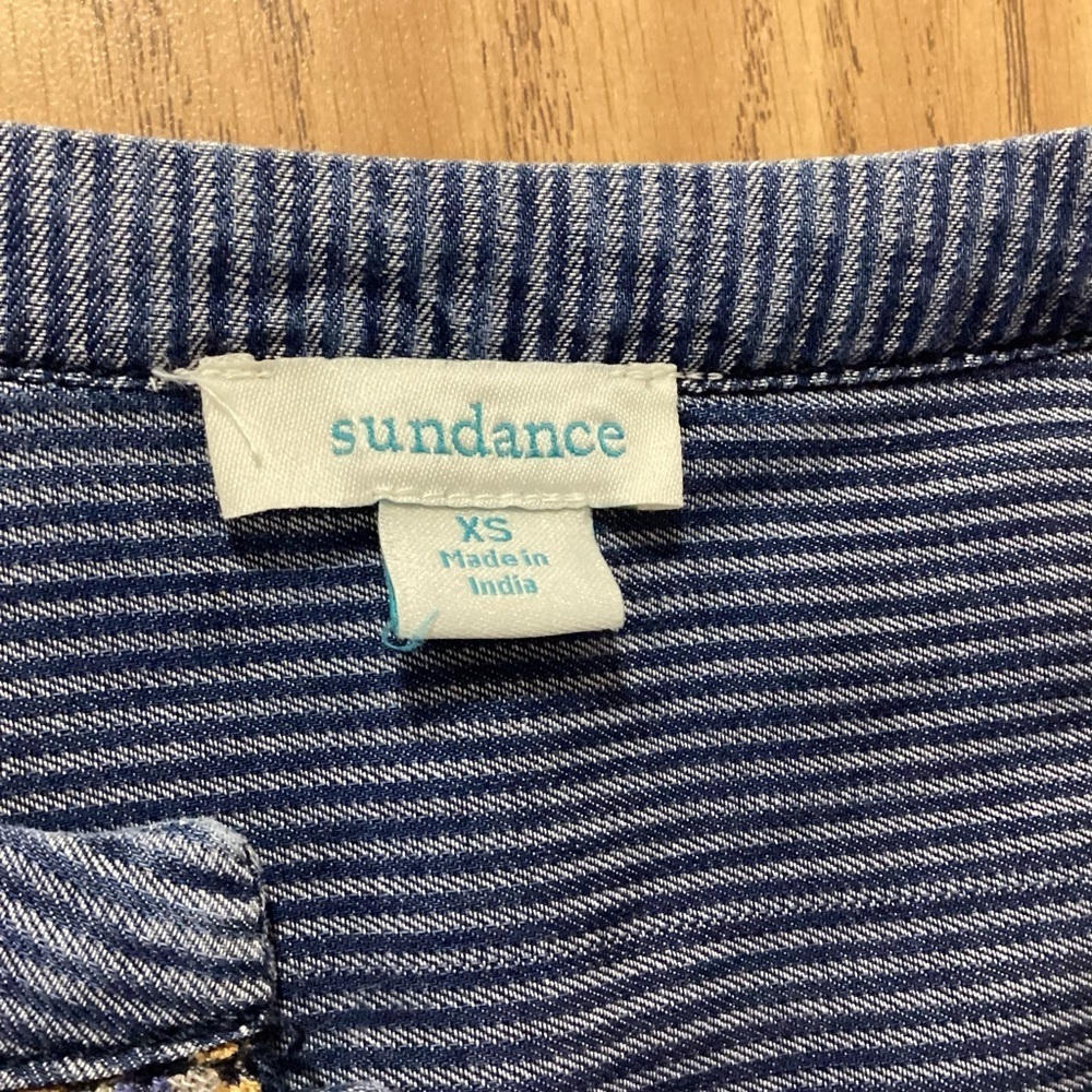 SUNDANCE Kenza Floral Embroidered Top Size XS - Picture 10 of 12